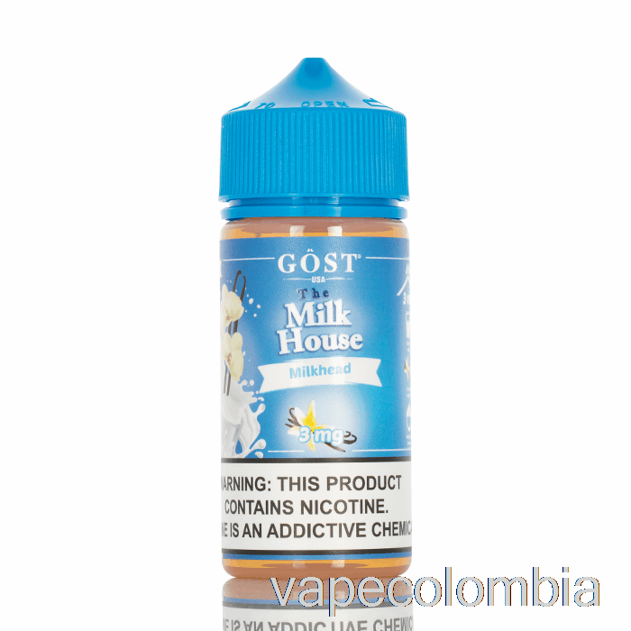 Vape Recargable Milkhead - The Milk House - Gost Vapor - 100ml 0mg